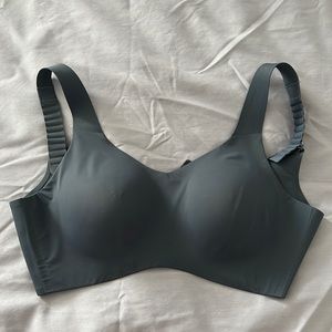 Size 6 Knix Catalyst bra - blue/grey - EUC